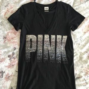 Pink! Sequin shirt